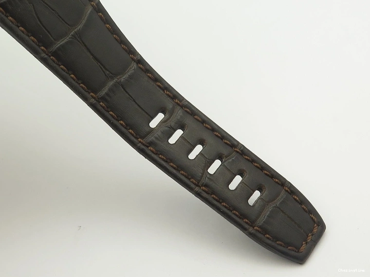 0310 Contemporary De Ville MK 1:1 Best Edition YG White Dial On Black Leather Asian Seagull T1701 (Sec@6) 8233